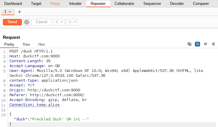 Duck CTF 2024 | Aegizz Lloyd Draysey