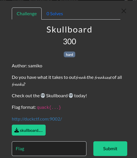 Duck CTF 2024 | Aegizz Lloyd Draysey